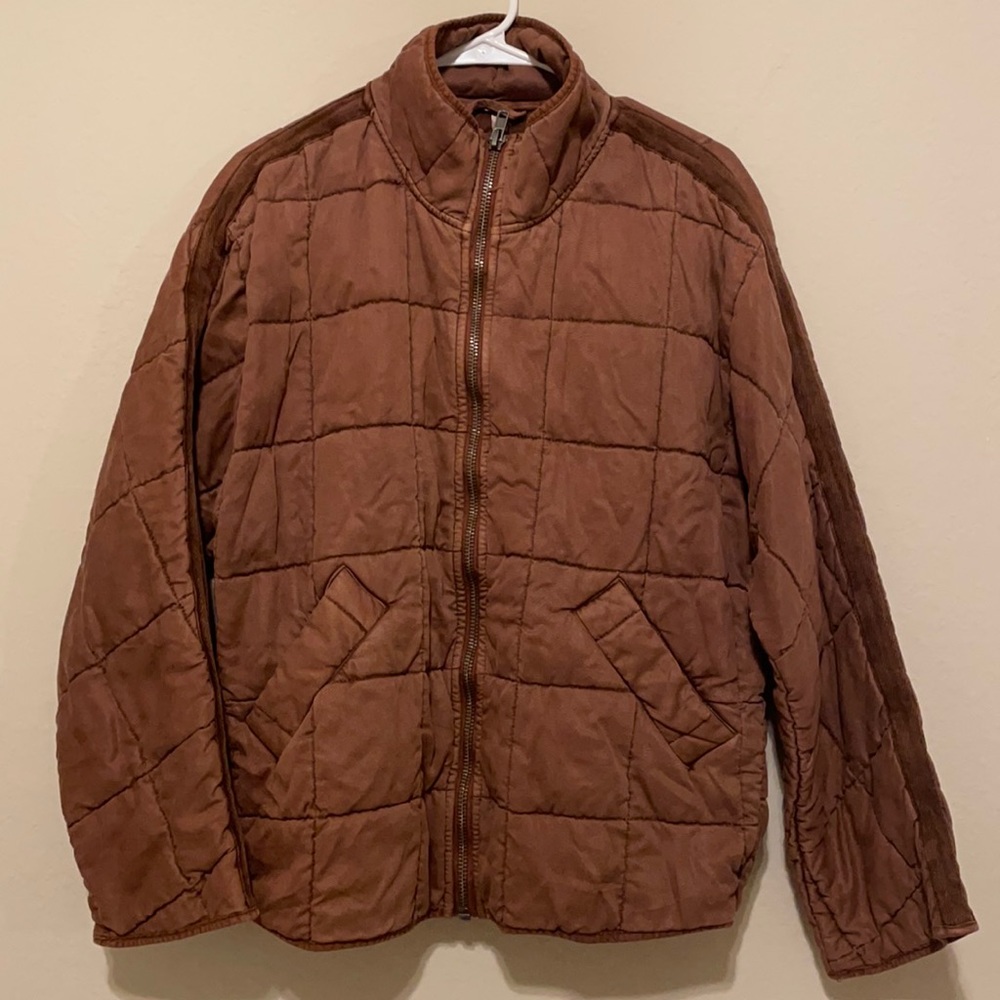 Free People Dolman Quilted Knit Jacket - XS